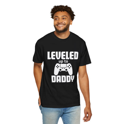 Leveled Up To Daddy T-shirt