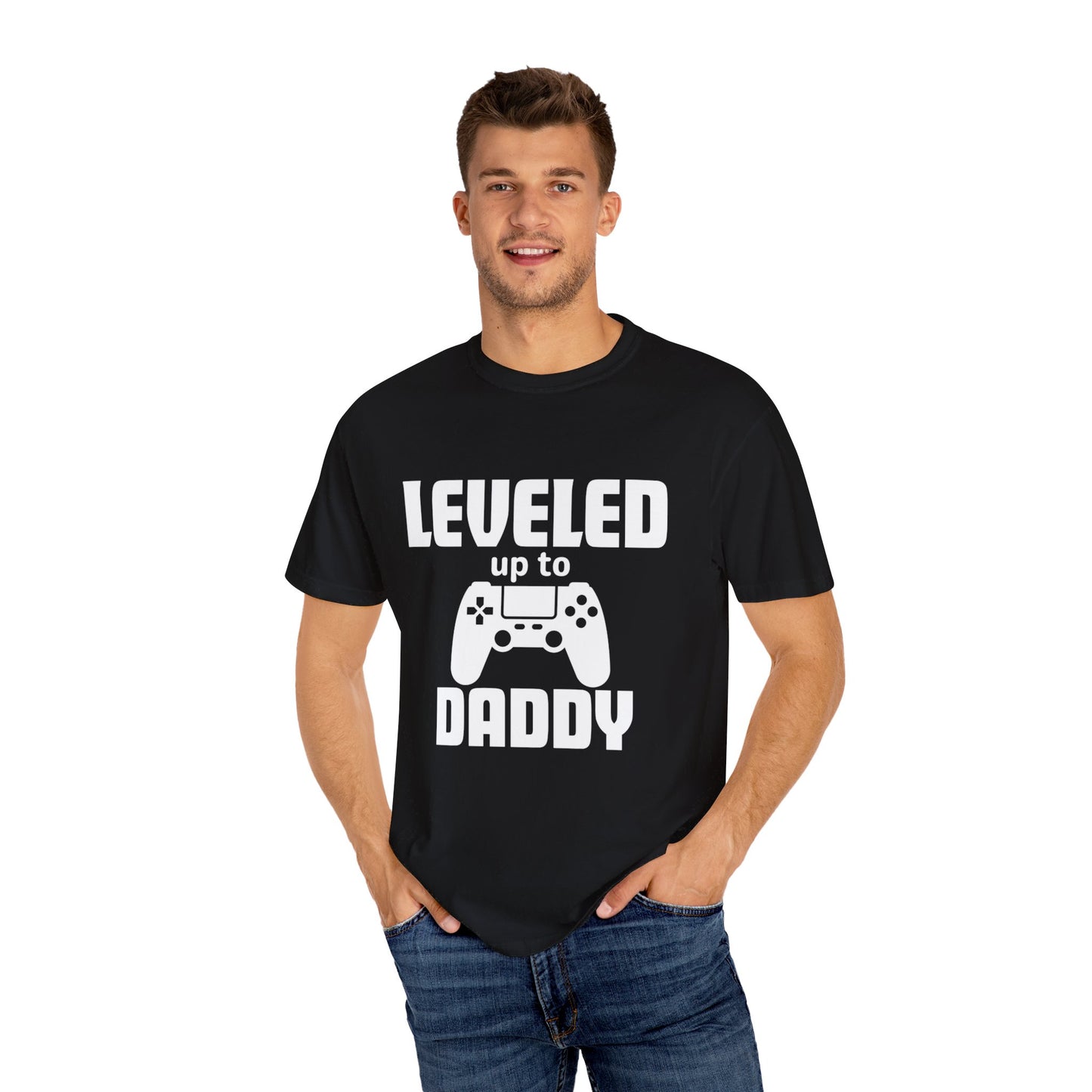 Leveled Up To Daddy T-shirt