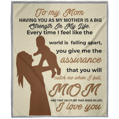 To My Mom | FLM Arctic Fleece Blanket 50x60