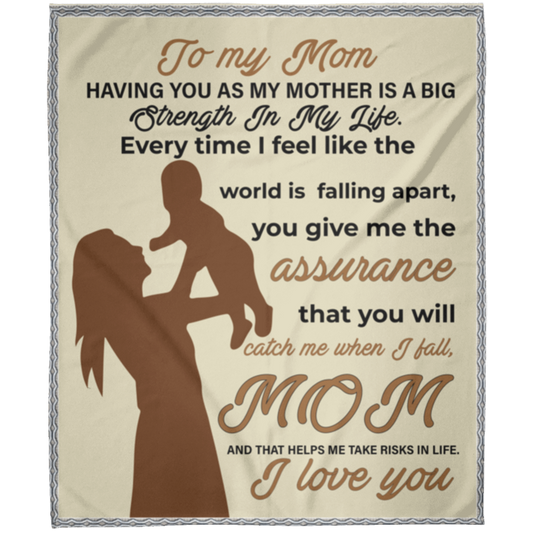 To My Mom | FLM Arctic Fleece Blanket 50x60